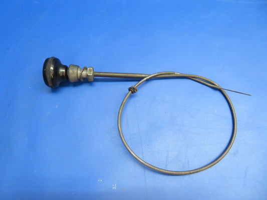 Brantly B2B Helicopter Heat Control Cable w/ Knob (1022-788)
