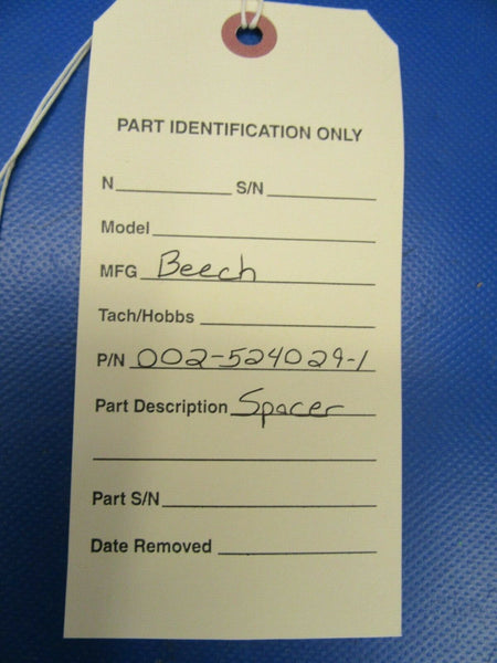 Beech Spacer P/N 002-524029-1 NOS (0419-476)