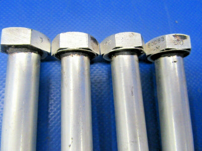Aircraft Bolt 4-1/2" long Head Diameter 3/4" P/N 50083-M LOT OF 4 (0519-49)