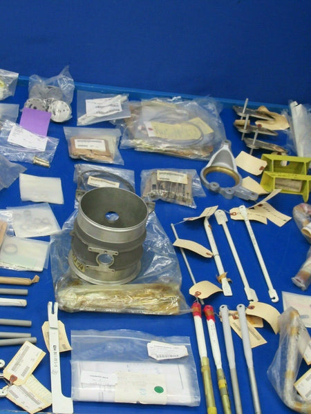 Kawasaki KH-4 (Bell 47) Helicopter NOS Parts Large Lot (0519-342)