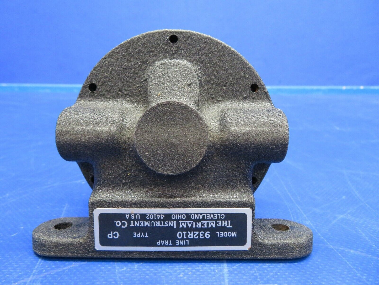 Meriam Instrument Co. Compressor Line Trap NOS P/N 932R10 (0720-634)