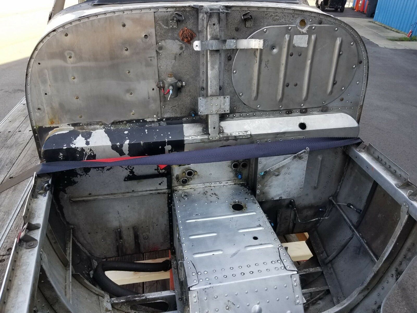 Damaged 1961 Beech / Beechcraft Debonair 35-A33 Fuselage CD-370