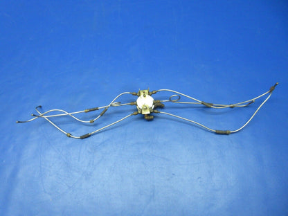 Continental Fuel Manifold Distributor P/N 634326-4A22 CORE w/ Lines (0124-1495)