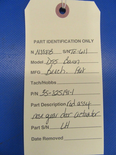 Beech Rod Assy Nose Gear Door Actuator LH P/N 35-825191-1 (0917-77)
