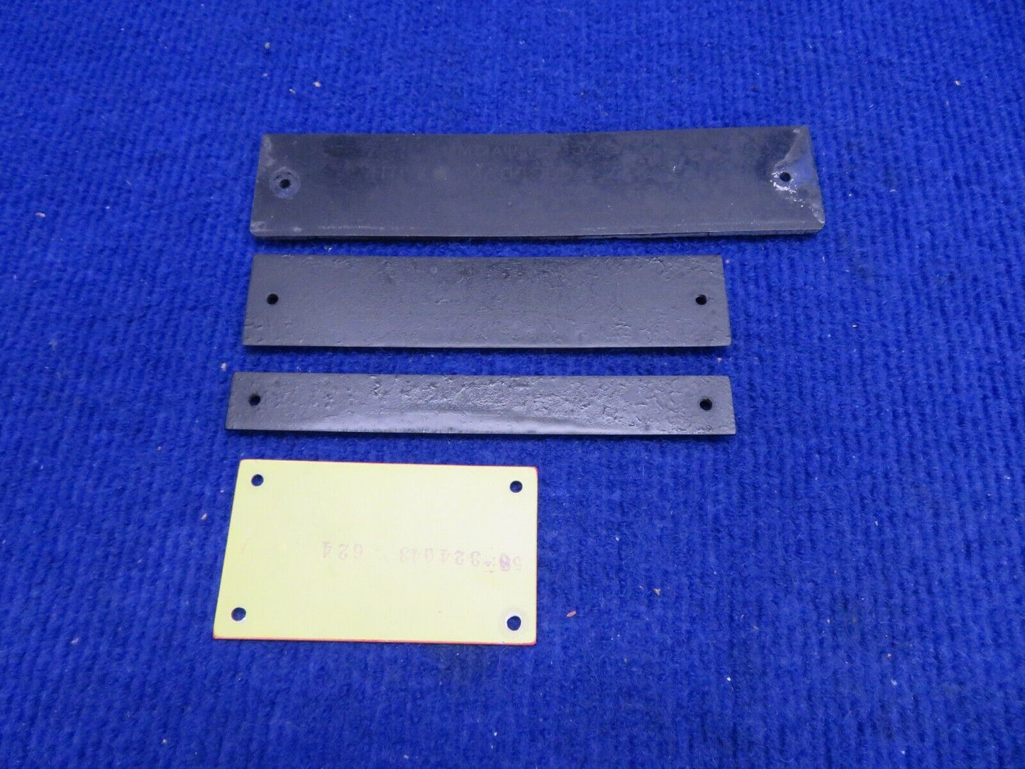 1980 Beech 58 Baron Interior Placards LOT OF 4 (0422-327)