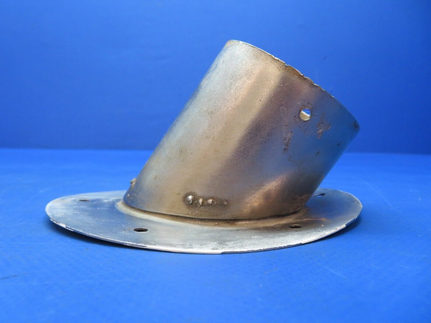 Beech 95-B55 Baron Plate Cabin Heater Exhaust P/N 58-550024-1 (0523-985)