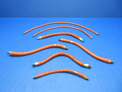 Cessna 310 / 310Q Stratoflex Engine Hoses P/N 114839S-1 LOT OF 7 (0923-307)