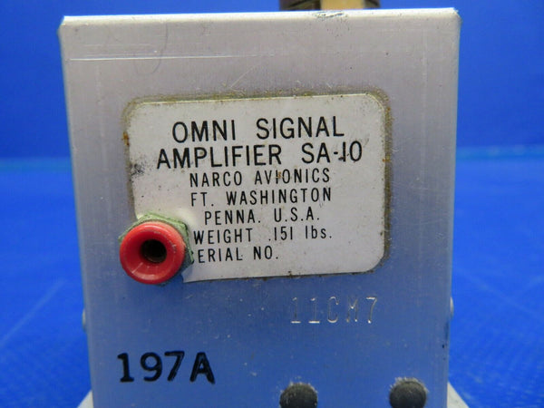 Narco Omni Signal Amplifier P/N SA-10 30 Day Warranty (0720-508)