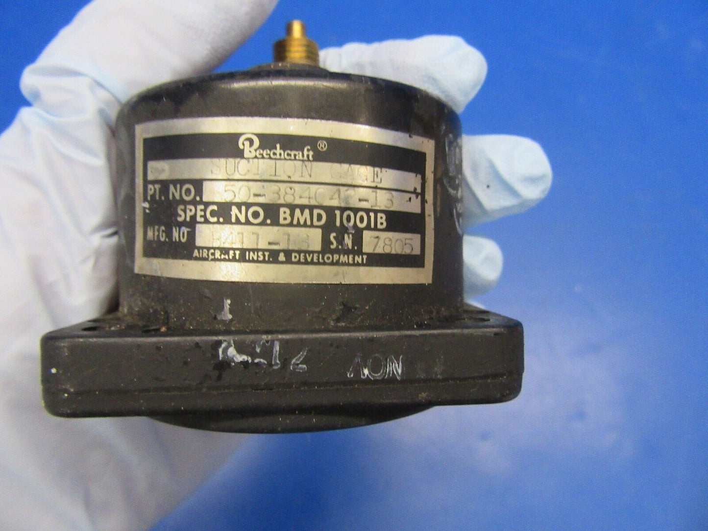 Beech B-24R Sierra Suction Gauge P/N 50-384042-13 (0618-369)