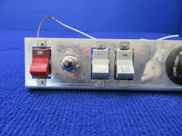 Piper PA-32-300 Cherokee Six Instrument Switch Panel P/N 487-868 (1121-417)