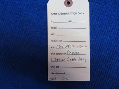 Cessna Citation Cable Assy P/N 5565470-23CR NOS (0922-542)