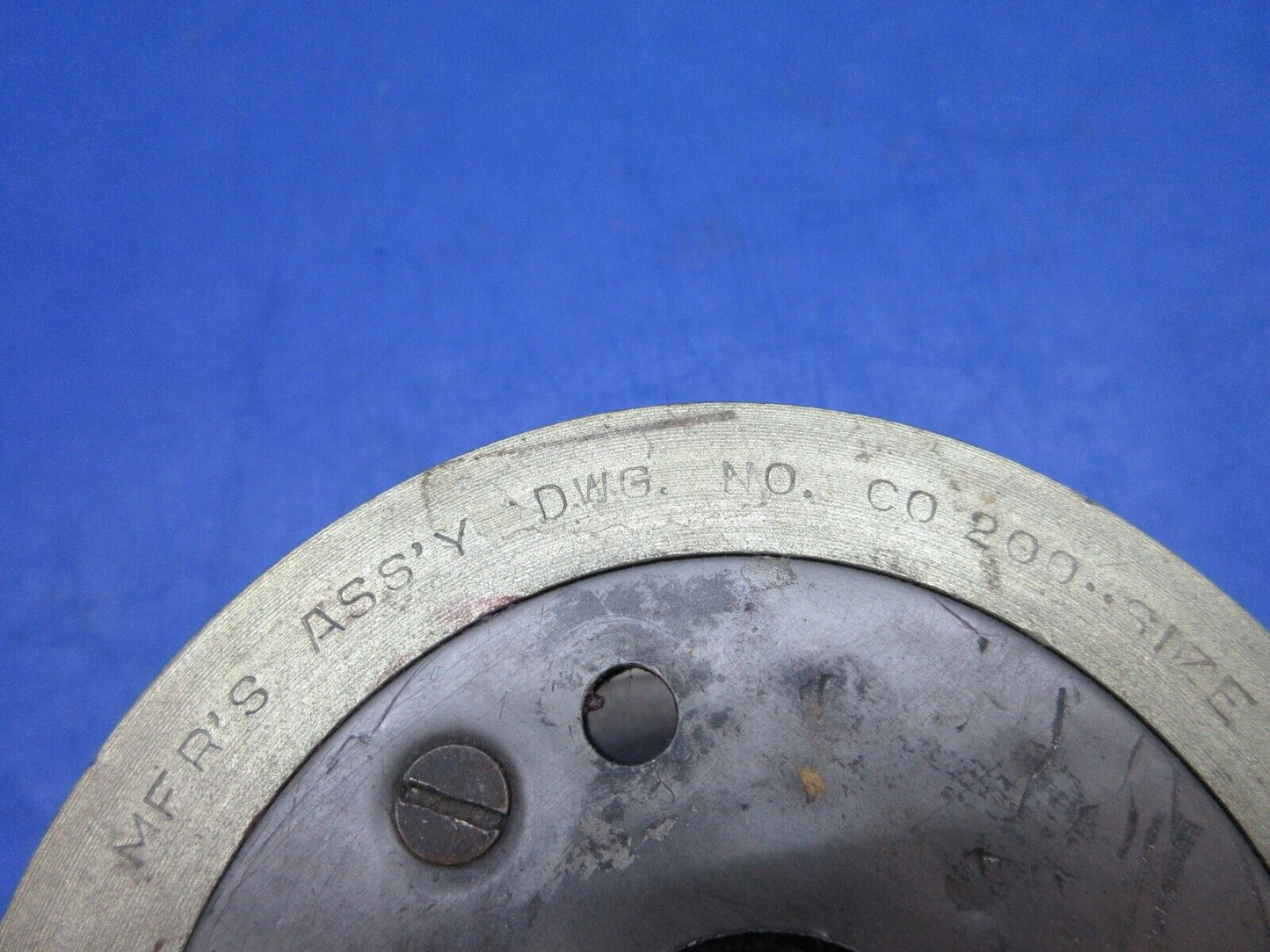 Firestone 98-25272 Tailwheel Assy  DWG No. CO200 (1123-693)