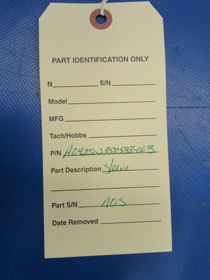 Sleeve P/N A0425W358533-003 NOS (0419-168)