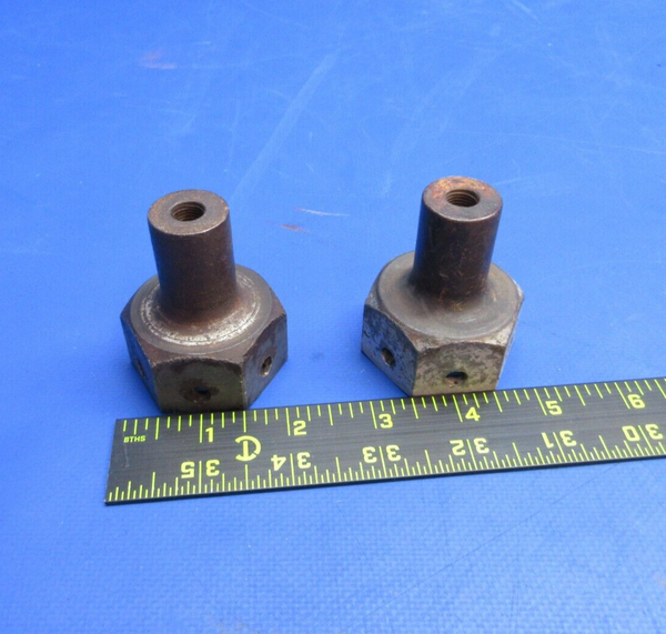 Cessna 172 / 172I Main Gear Axle Nut P/N 0741047-1 LOT OF 2 (0923-864)