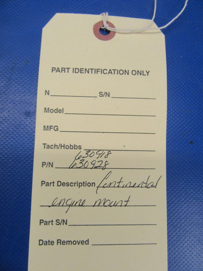 Continental Engine Mount P/N 630918, 630928 (1218-29)