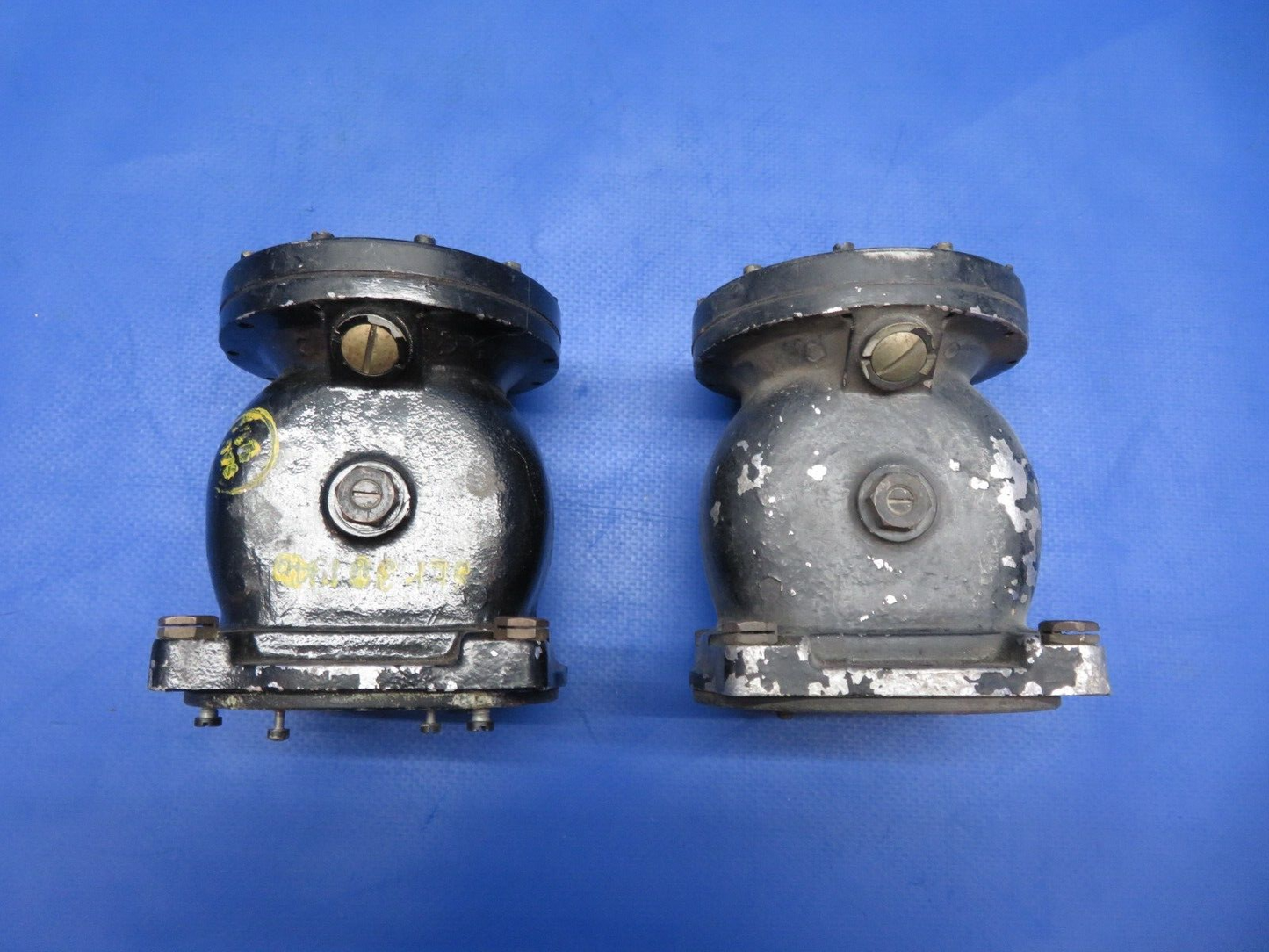 Vintage Bendix Compass P/N 181-1-A LOT OF 2 FOR PARTS (0423-392)