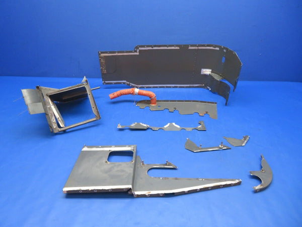 Piper 602P Aerostar LH Engine Baffle Assy Machen P/N D382-1 FOR PARTS (0623-601)