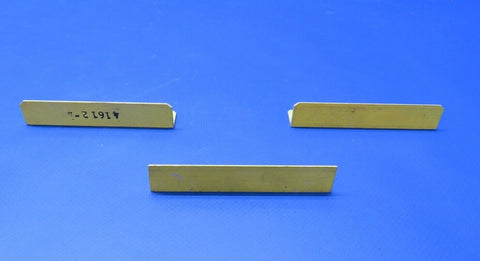 Piper Angle Nose Gear Door Hinge P/N 41612-004 LOT OF 3 NOS (0922-455)