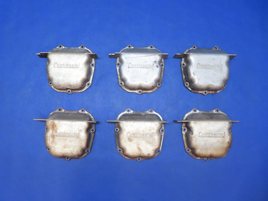 Continental E225-8 Rocker Valve Cover P/N 532450 SET OF 6 (0723-633)