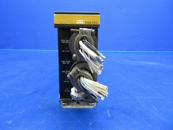 King KAA 455 Audio Control System 27.5V P/N 071-2007-01 (0720-458)