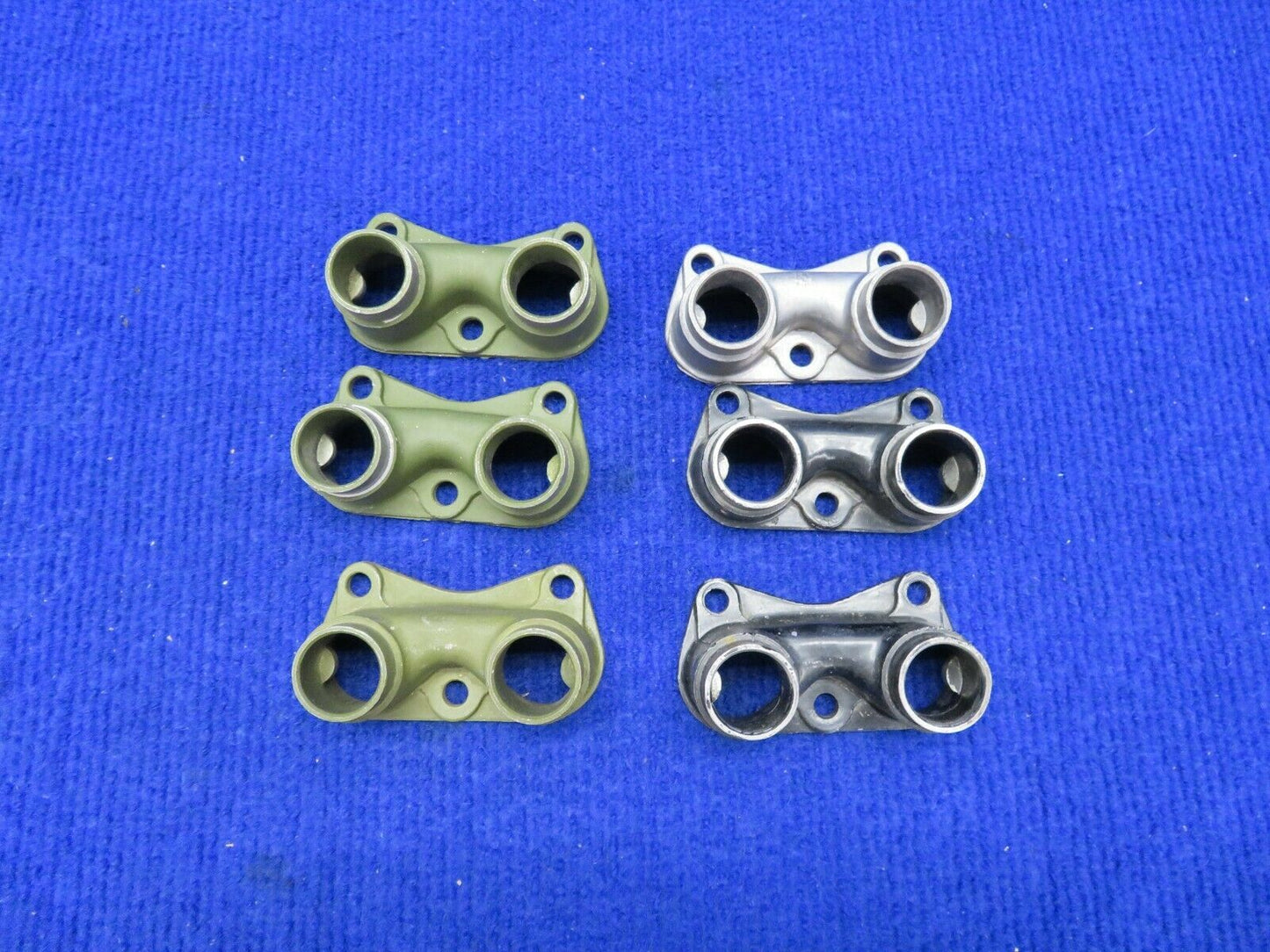 Continental A&C Series Push Rod Housing Flange 530163, ALCOA LOT OF 6 (0222-606)