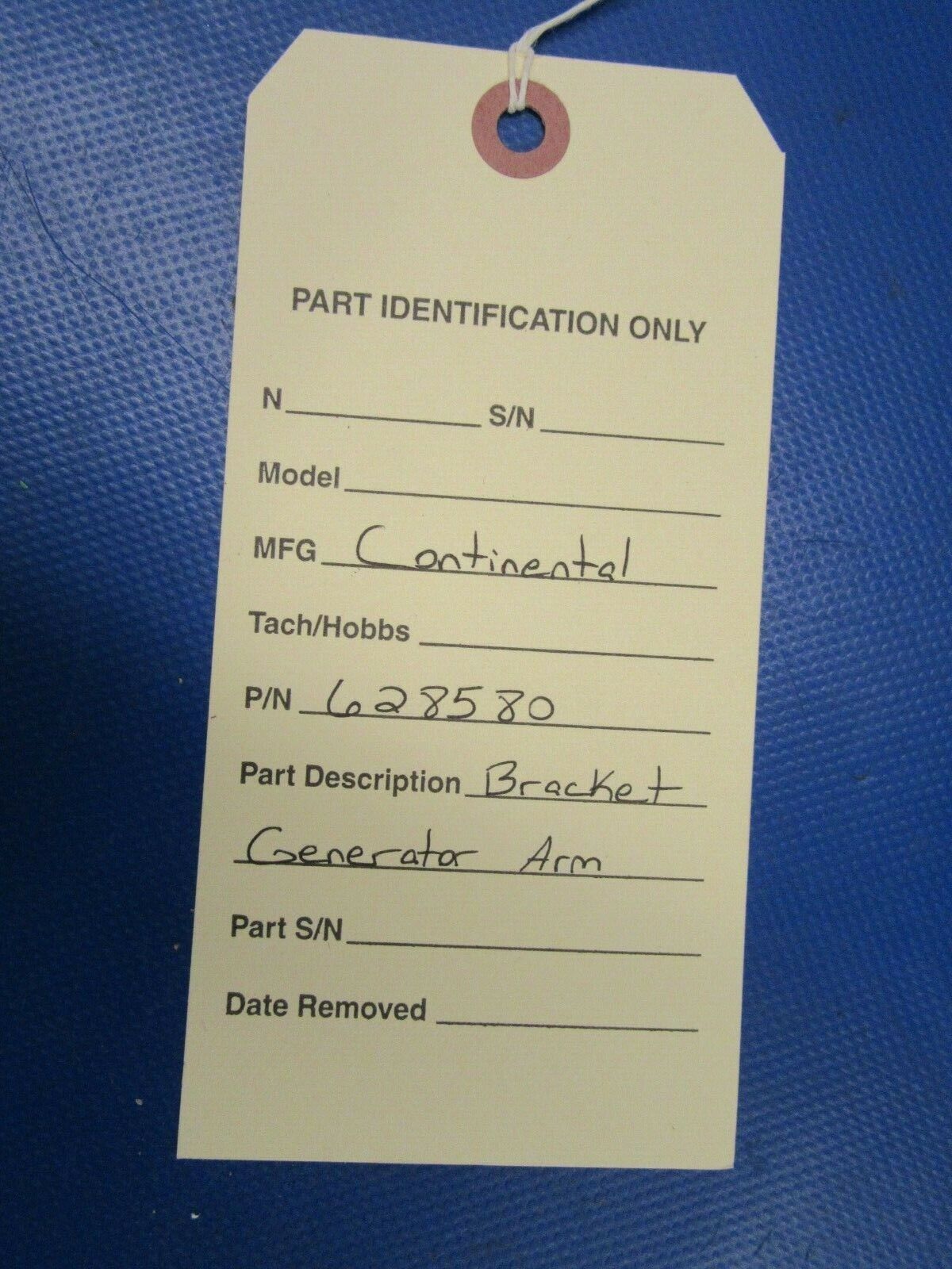 Continental Bracket, Generator Arm P/N 628580 NOS (0419-434)