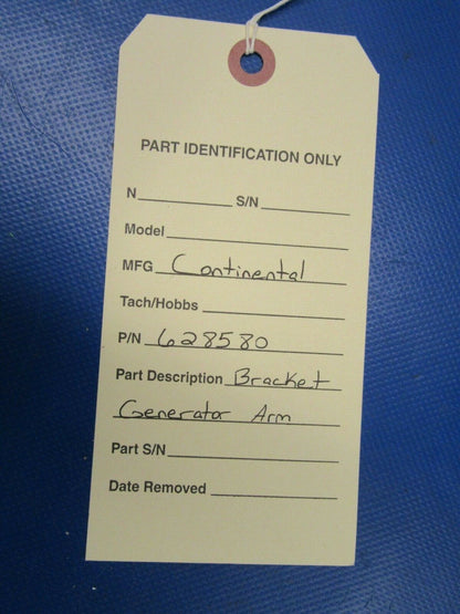 Continental Bracket, Generator Arm P/N 628580 NOS (0419-434)