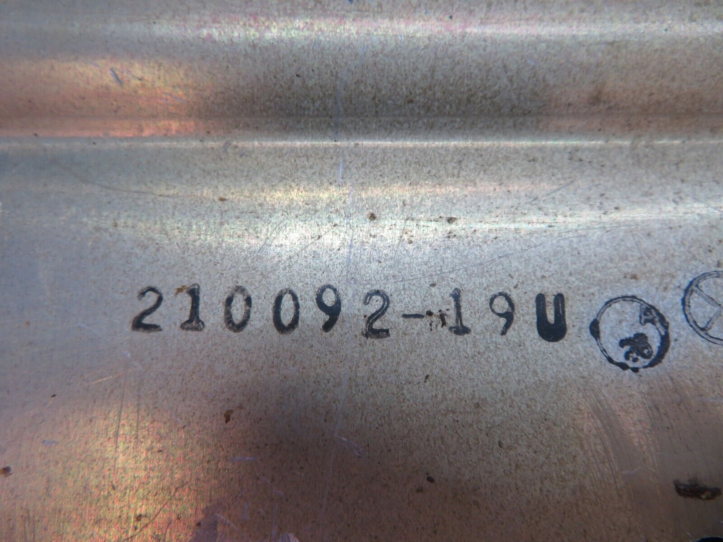 Piper Aerostar 602P Cover Assy Fuel Tank P/N 210092-19, 210092-019 (0123-796)
