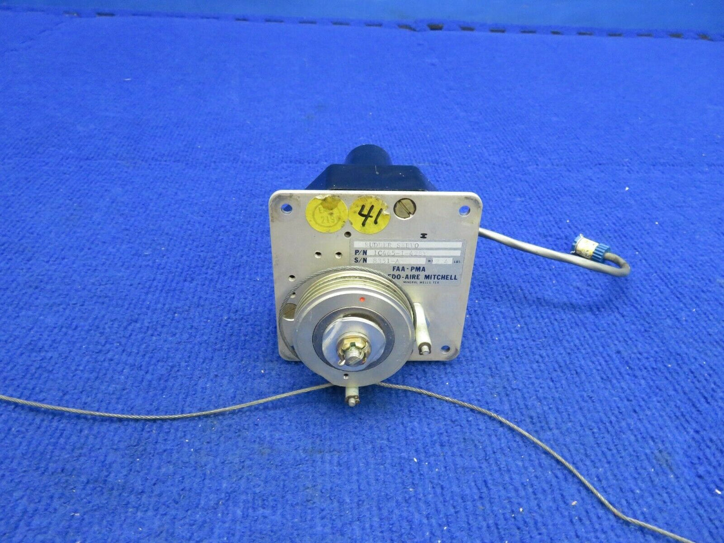 Beech Baron 58 Edo-Aire Mitchell Rudder Servo P/N 1C465-1-428Y (0322-507)