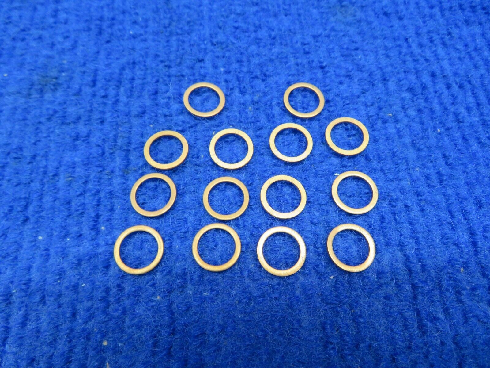 Beechcraft Copper Washer P/N 190733 LOT OF 14 NOS (0722-732)