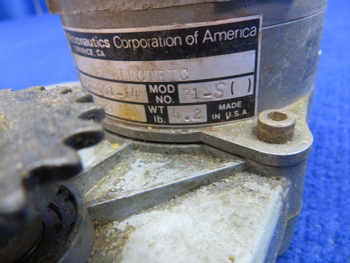 Electric Servo - Astronautics Crop. 14v P/N 52-001-14 (0622-746)