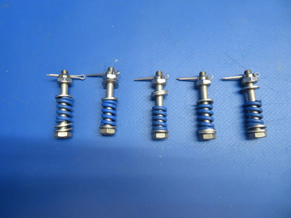 Exhaust Bolt, Nut, Spring Kit Assy P/N 011-250, AN3C-15 LOT OF 5 NOS (1122-604)
