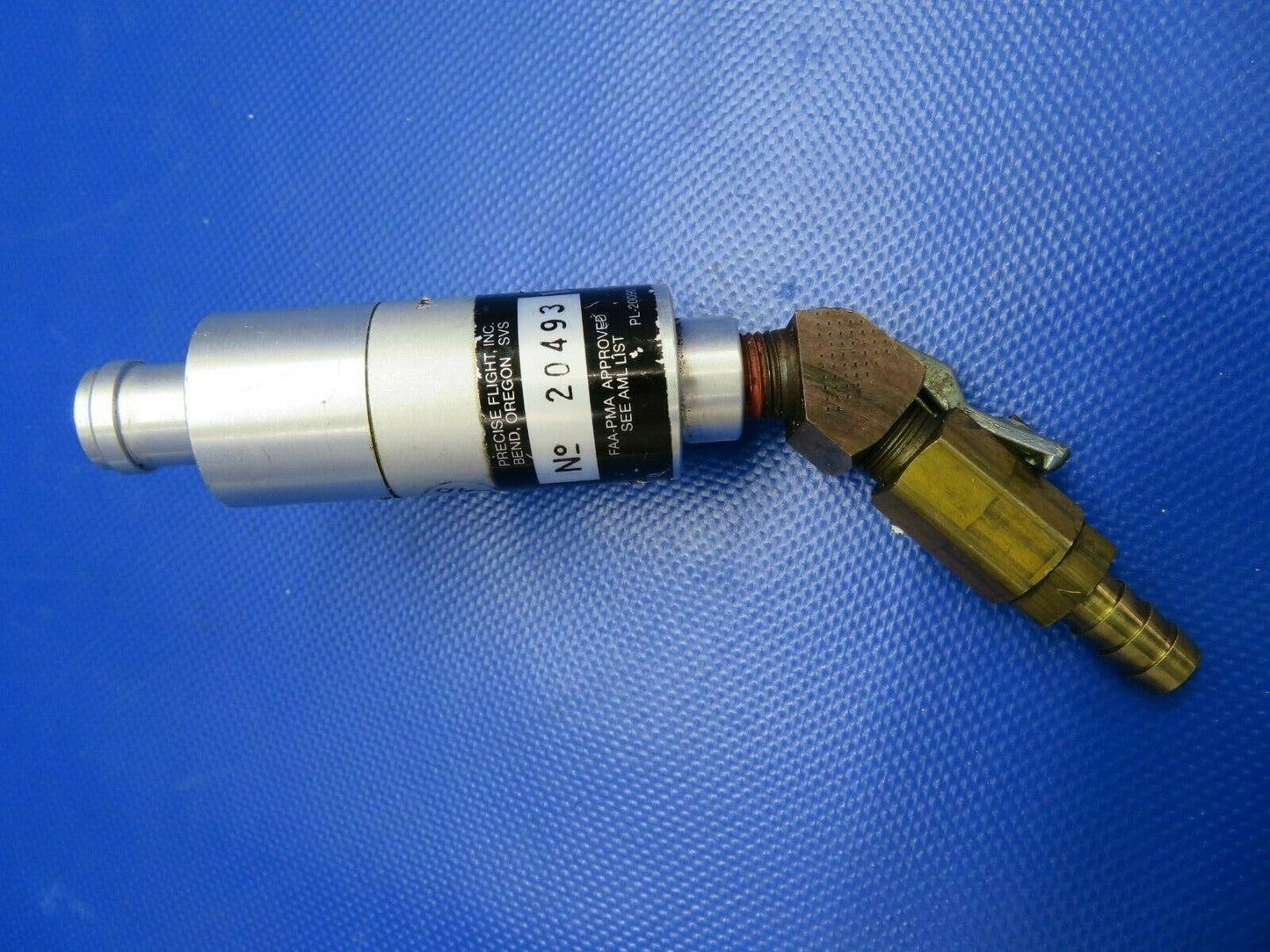 Piper PA-32R-300 Precise Flight Standby Vacuum Regulator P/N PL-20090 (0121-379)