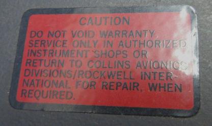 Collins Radio Altimeter Indicator P/N 339H-4, 622-1204-002 CORE (10223-905)