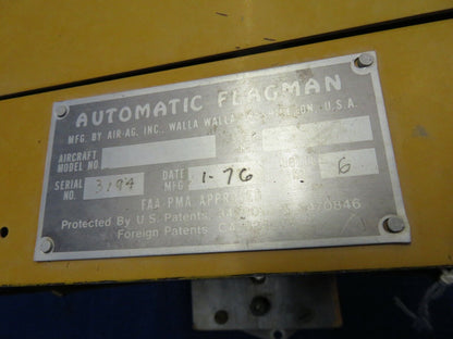 Sprayer AG Airplane Automatic Flagman Dispenser Length 73" (0422-99)