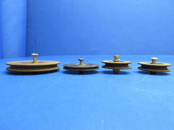 ATCO / Westinghouse Pulley P/N AN210-4B, AN210-3B, AN210-4A LOT OF 4 (0523-530)