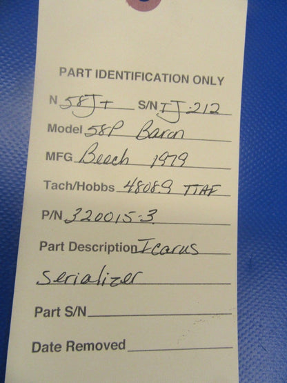 Icarus 3000U Mode C Serializer P/N 3230015-3 (0318-170)