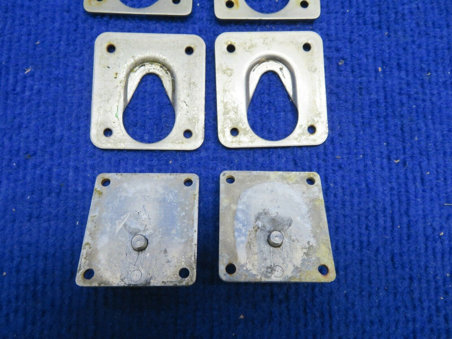 Piper Arrow Seat Attachment Plates & Retainers P/N 79781-02 1 LOT (0222-848)