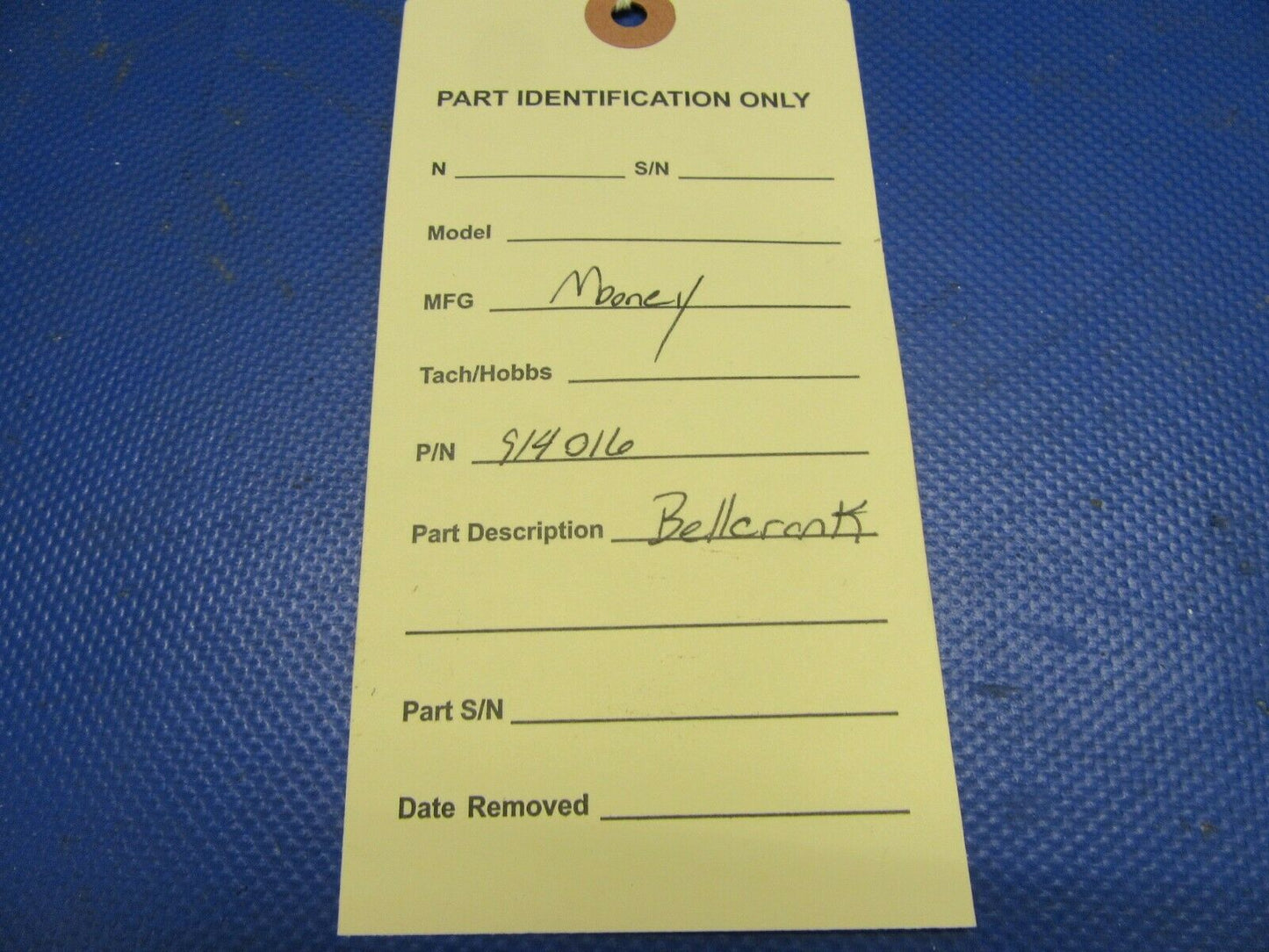 Mooney Bellcrank Rudder / Elevator LH or RH P/N 914016 (0921-543)