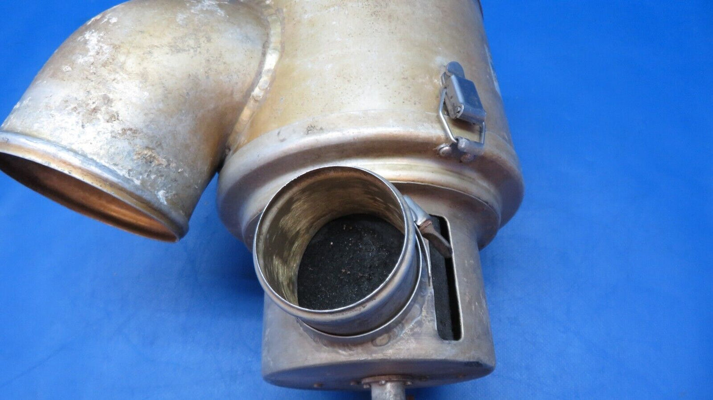Cessna 401 LH Air Induction Canister Weld Assy w/ Cap P/N 0850344-57 (0523-229)