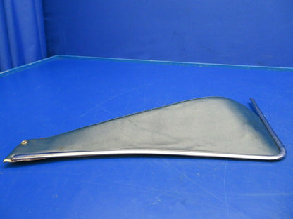 1956 Beech G35 Bonanza Armrest Rear Passenger RH Blue Vinyl (0620-392)