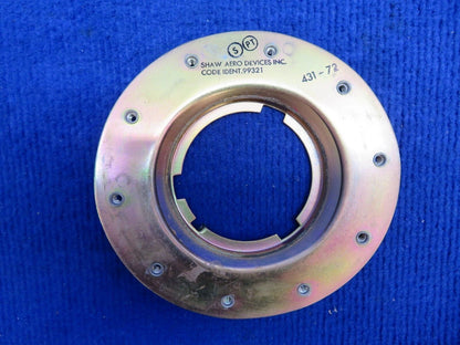Shaw Aero Fuel Cap Adapter P/N 431-72 NOS (0922-506)