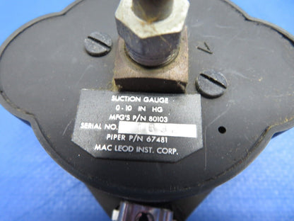 Piper PA-28-140 Aircraft Instruments Man Cave / Decoration LOT OF 8 (0923-480)