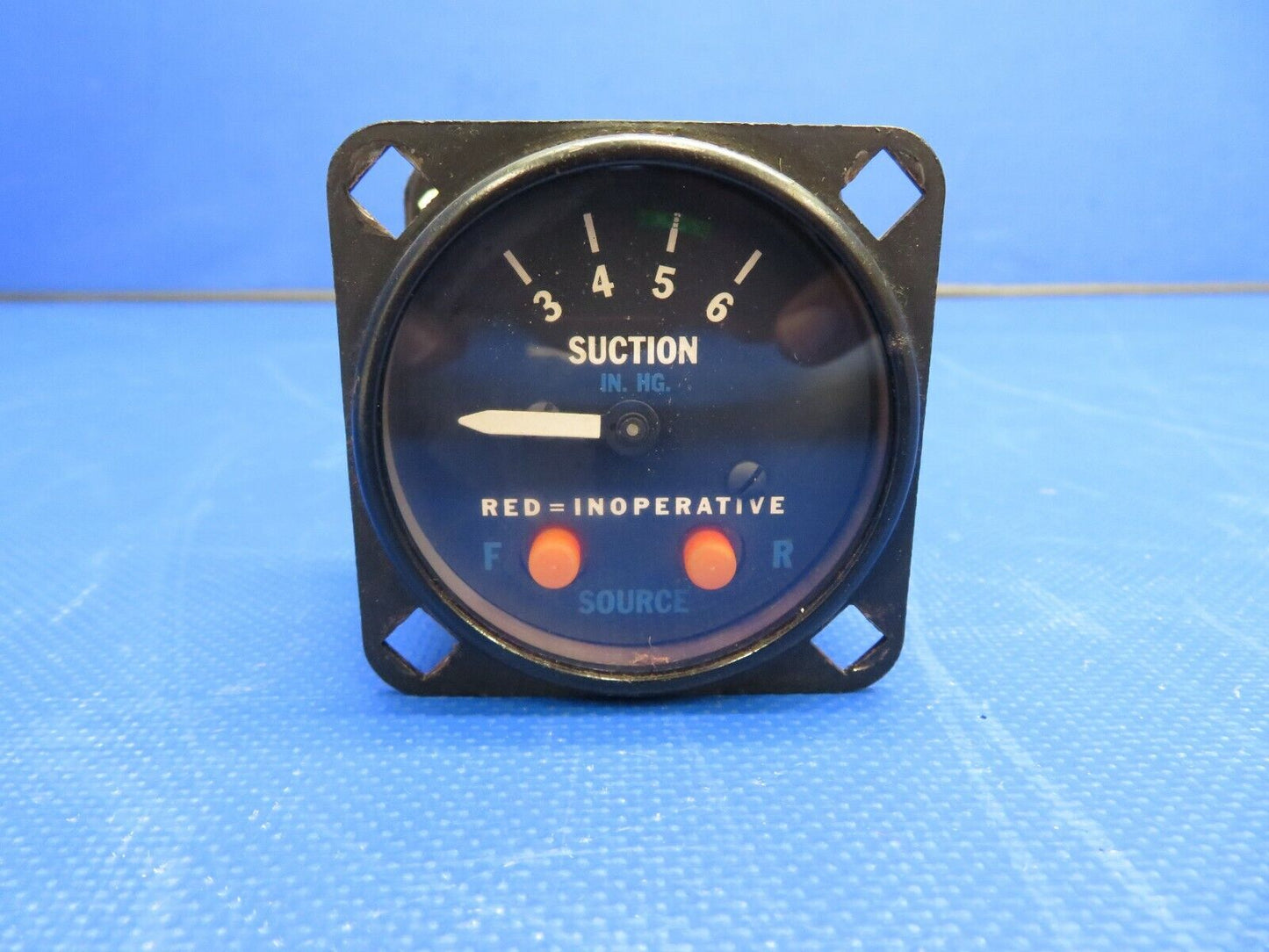 Airborne 1G2-22 Suction Gauge P/N C668542-0102 (1021-124)