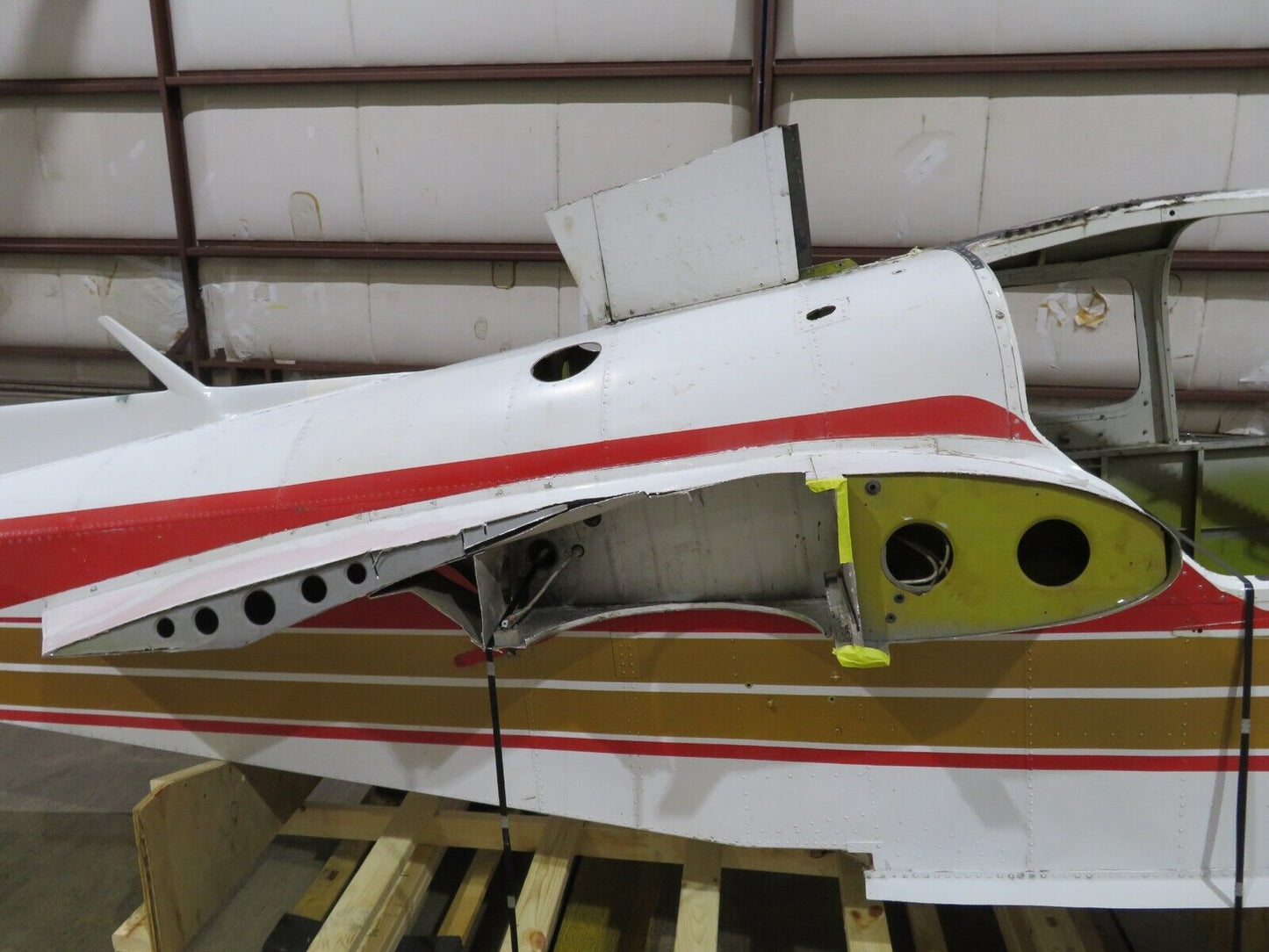 Damaged 1979 Lake LA-4-200 S/N 963 Fuselage For Parts (0822-107)