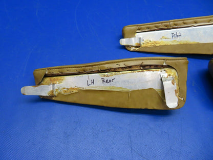 1955 Beech F35 Bonanza Armrest LH FWD & AFT, RH AFT (1021-168)