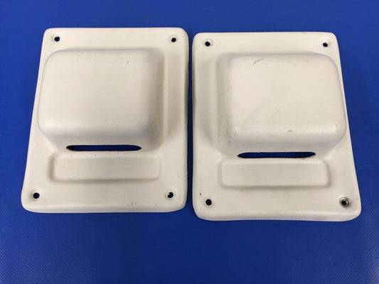 1978 Beech Baron Escutcheon Inertia Reel LOT OF 2  P/N 102-530049-1 (0217-92)
