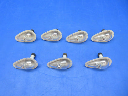 Grimes Aviation Upward Light 26v P/N AN3097-2 Cracked Lenses LOT OF 7 (0923-551)