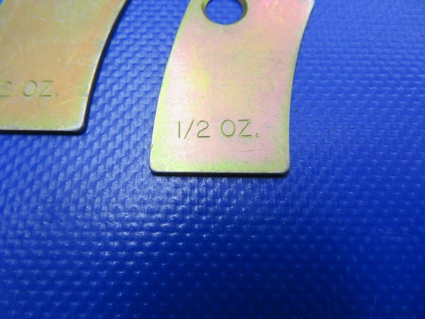 Meggitt Brake Balance Weight 1/2oz P/N 5002536 LOT OF 2 NOS (1120-364)