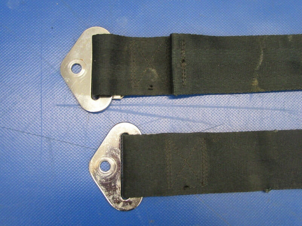 Beech Sierra B-24R Safety Lap Belts Black 1 LOT OF 4 P/N 500869-401 (0719-294)